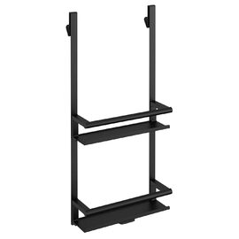 Cosmic Architect S+ Etajera dubla montaj pe cabina dus negru mat