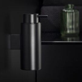 Cosmic Black & White Dozator sapun de perete negru mat