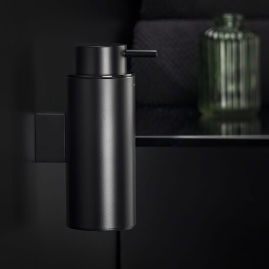 Cosmic Black & White Dozator sapun de perete negru mat