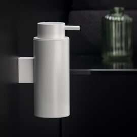 Cosmic Black & White Dozator sapun perete alb mat