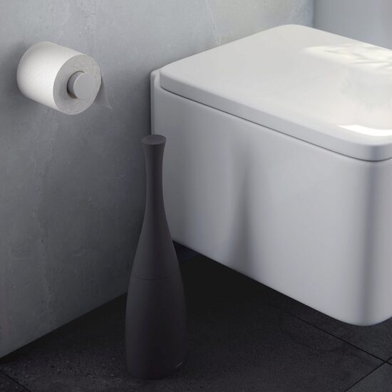 Cosmic Saku Perie WC freestanding negru mat