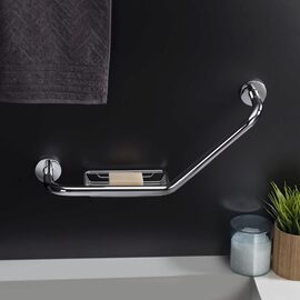 Cosmic Architect Bara sustinere baie perete cu Savoniera baie inox 