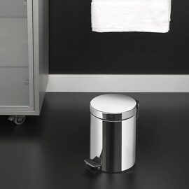 Cosmic Architect Cos gunoi baie inox rotund 3 L inox lucios