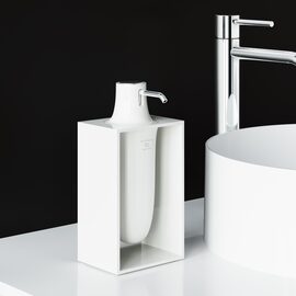 Cosmic Inside Dozator sapun freestanding alb lucios