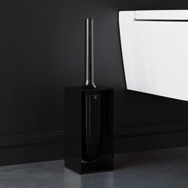 Cosmic Inside Perie WC freestanding negru lucios