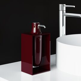 Cosmic Inside Dozator sapun freestanding rosu burgund lucios