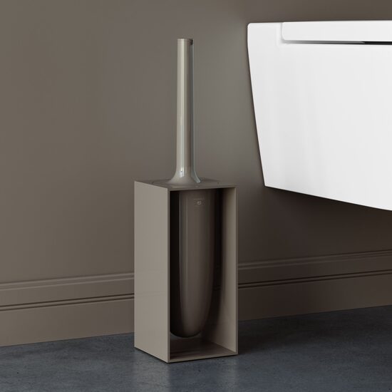 Cosmic Inside Perie WC freestanding gri maro lucios