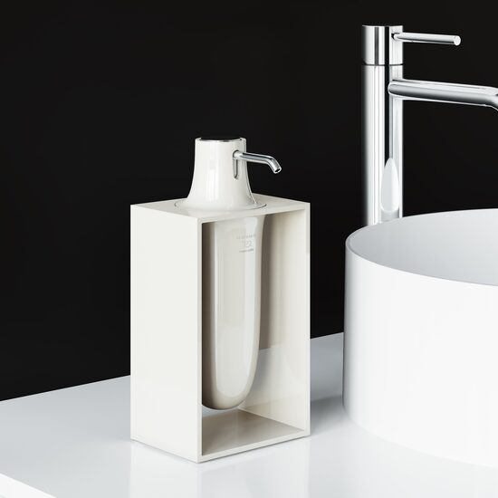 Cosmic Inside Dozator sapun freestanding gri piatra lucios