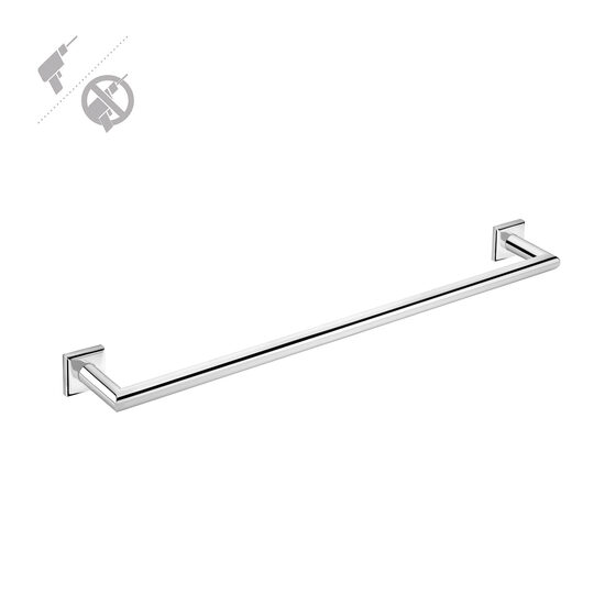 Cosmic Kubic Class Dual Suport prosop baie 60 cm montaj dual crom lucios