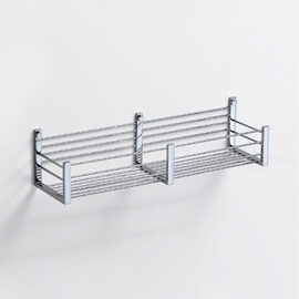 Cosmic Lira Etajera dus montaj perete 45x12x11 cm inox lucios