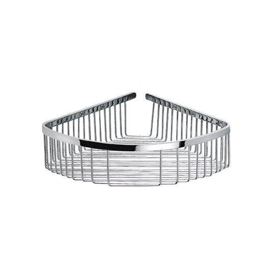 Cosmic Lira Etajera dus colt 25x25x8 cm inox lucios