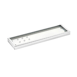 Cosmic Urban Etajera baie 40 cm sticla transparenta - inox lucios