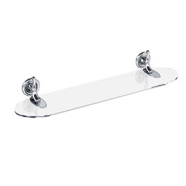Cosmic Windsor Etajera baie sticla 60 cm inox lucios
