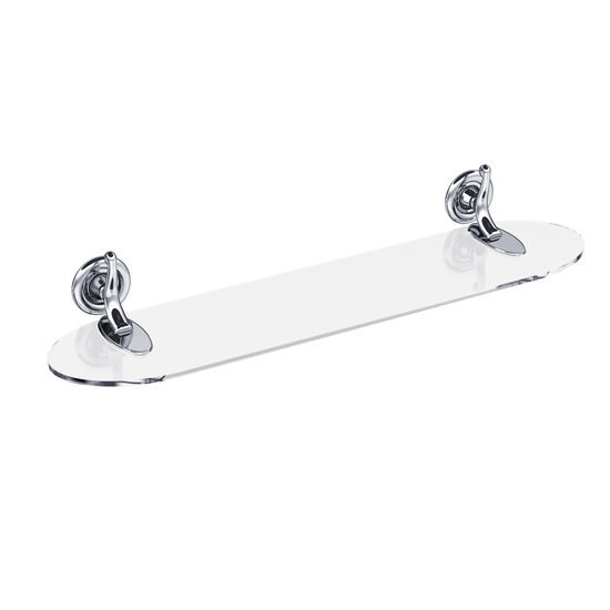 Cosmic Windsor Etajera baie sticla 60 cm inox lucios