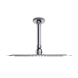 Ramon Soler Hidroterapia palarie dus superslim rotunda plastic 225 mm crom cu brat montaj tavan