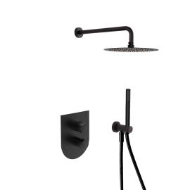 Ramon Soler Tzar kit dus incastrat termostatat negru mat