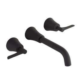 Ramon Soler Adagio baterie lavoar  incastrata perete maneta simpla negru mat 