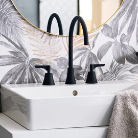 Ramon Soler Adagio baterie incastrata pipa 17 cm maneta simpla negru mat 