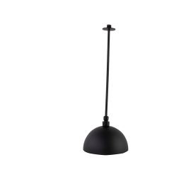 Ramon Soler Hidroterapia palarie de dus clopot 200 mm negru mat tavan