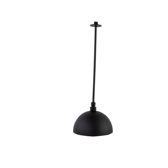 Ramon Soler Hidroterapia palarie de dus clopot 200 mm negru mat tavan