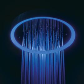 Ramon Soler Hidroterapia palarie dus rotunda 570 mm incastrata tavan rain,cromoterapie