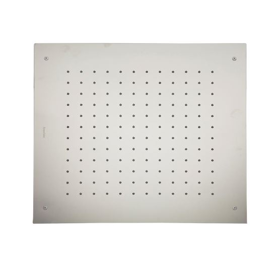 Ramon Soler Hidroterapia palarie dus superslim incastrata tavan 500 mm patrata rain nichel periat