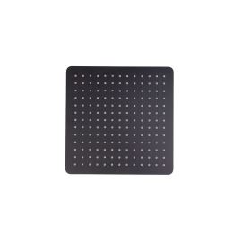 Ramon Soler Hidroterapia palarie dus superslim patrata metal 250 mm negru mat