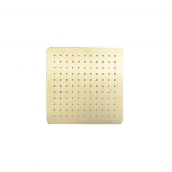 Ramon Soler Hidroterapia palarie dus superslim patrata 250 mm auriu periat