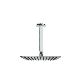 Ramon Soler Hidroterapia palarie dus superslim patrata inox 250 mm crom cu brat montaj tavan