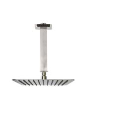 Ramon Soler Hidroterapia palarie de dus superslim patrata 250 mm nichel periat cu brat montaj tavan