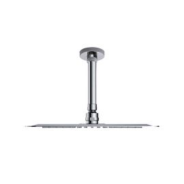 Ramon Soler Hidroterapia palarie dus superslim rotunda inox 250 mm crom cu brat montaj tavan 