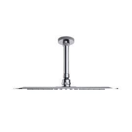 Ramon Soler Hidroterapia palarie dus superslim rotunda inox 400 mm crom cu brat montaj tavan 