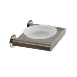Ramon Soler Ergos savoniera baie perete montaj dual sticla inox mat