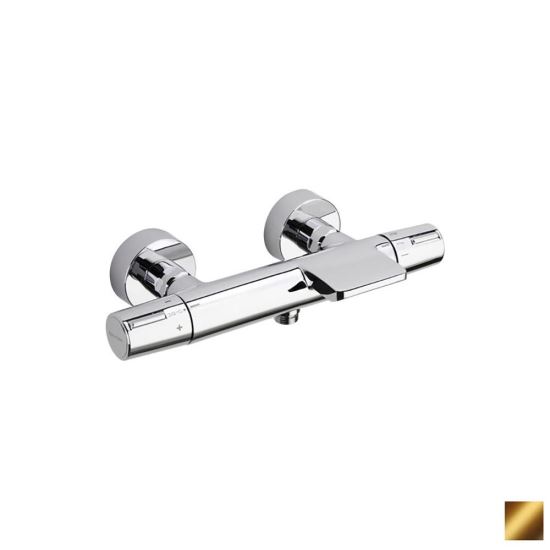 Ramon Sole Tzar baterie dus termostatata fara accesorii auriu periat 