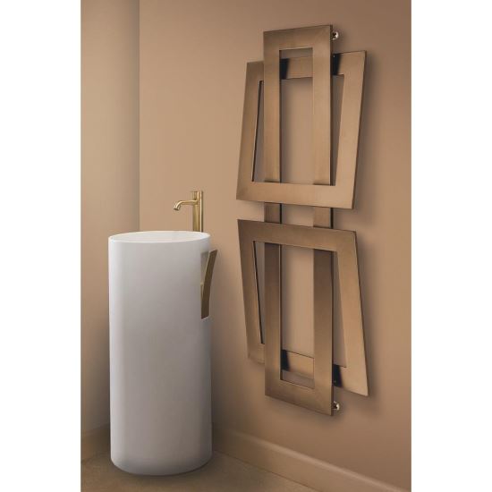 Calorifer decorativ vertical Cross Bronzo