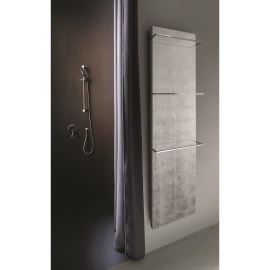 Calorifer portprosop vertical foita argint Platt FO Bagno