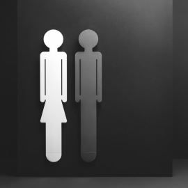 Calorifer decorativ vertical Oreste si Emma