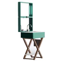 Olympia Ceramica My Bag set mobilier baie turcuaz