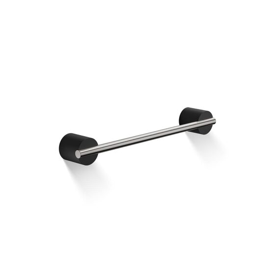Decor Walther Stone suport prosop baie 30 cm negru-crom lucios