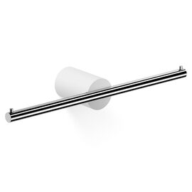 Decor Walther Stone Suport hartie igienica dublu fara capac alb crom lucios