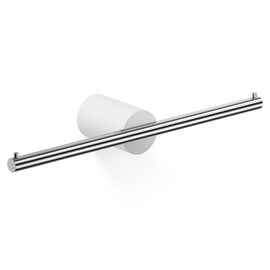 Decor Walther Stone Suport hartie igienica dublu fara capac alb inox mat