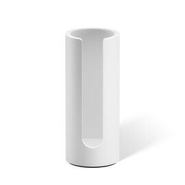 Decor Walther Stone Recipient dischete demachiante alb crom lucios 