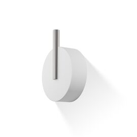 Decor Walther Stone cuier 1 agatatoare 5 cm alb inox mat