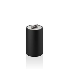 Decor Walther Stone Recipient vanity marime M negru inox mat