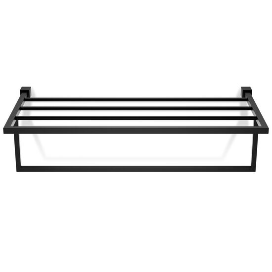 Decor Walther Corner Suport prosop baie tip raft negru mat
