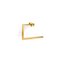 Decor Walther Corner Suport prosop baie tip inel 21,4x13 cm auriu lucios 24K