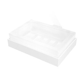 Decor Walther Corner Savoniera baie perete alb mat