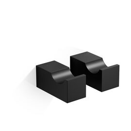 Decor Walther Corner Set 2 cuiere 1,3 cm negru mat