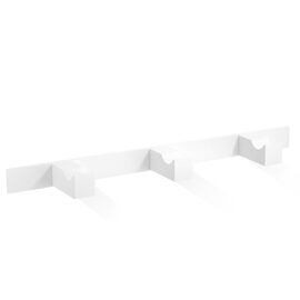 Decor Walther Corner Cuier baie triplu alb mat 