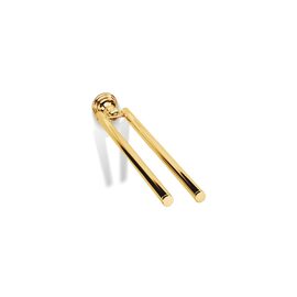 Decor Walther Classic Suport prosop baie dublu mobil auriu lucios 24K